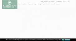 Desktop Screenshot of blackdownshepherdhuts.co.uk